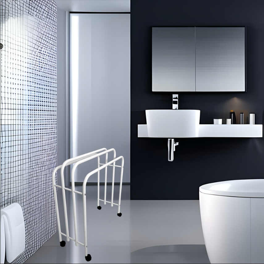 Porte serviette salle de bain 113g