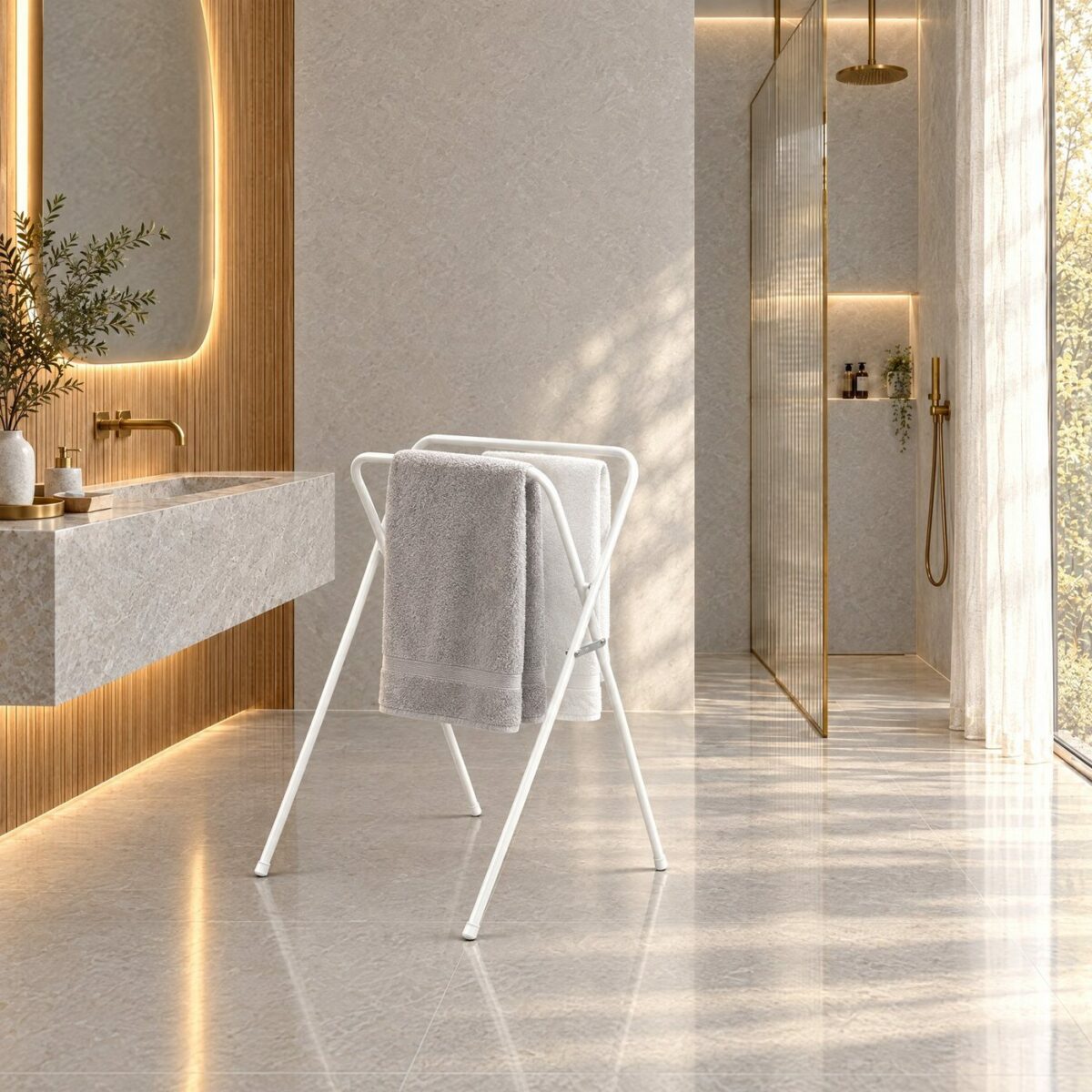 Porte-serviettes SER0102 en situation